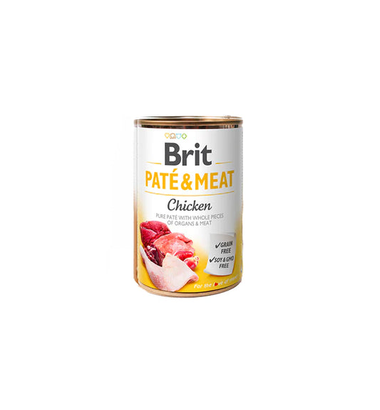 Brit Pate And Meat / Chicken - Wet Food For Adult Dog