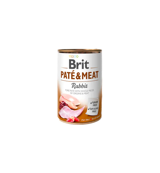 Brit Pate And Meat / Rabbit - Wet Food For Adult Dog
